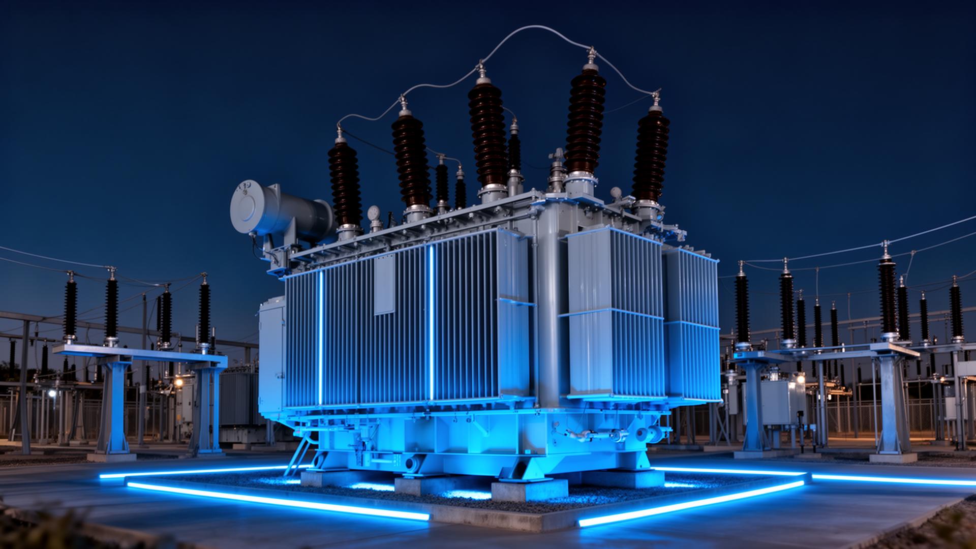 Industrial power transformer